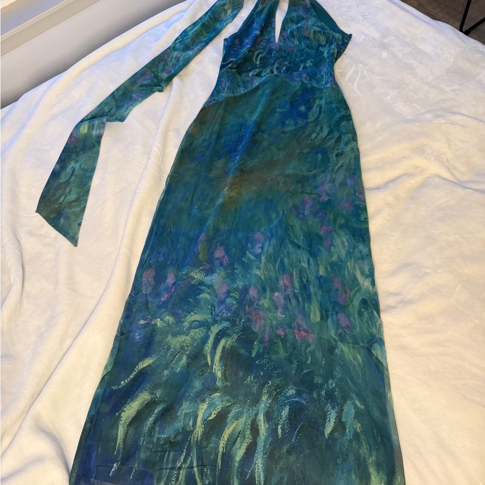 NWT Yellow the Label Monet Dress - Irises - Picture 7 of 17